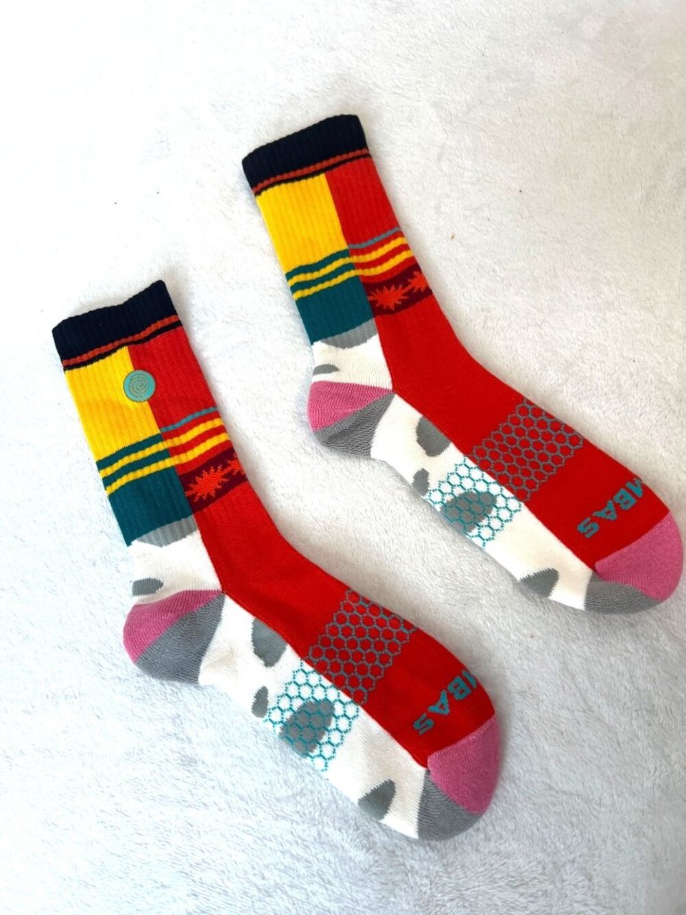 Bombas x Disney Princess‎ "BELLE" Edition Adult Unisex Calf Socks Size "Med" New